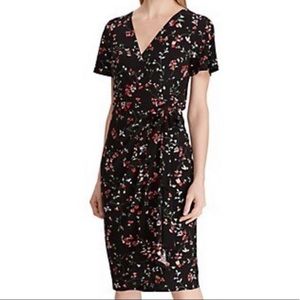 NWT Ralph Lauren Floral Wrap Dress Size 10